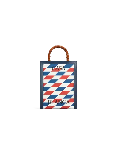 Casablanca Paris Casa Canvas Tote Bag By  In Multi