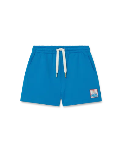 Casablanca Paris Casa Mount Fuji Sweatshorts In Blue