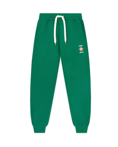 Casablanca Paris Casa Sport Logo Sweatpants In Green