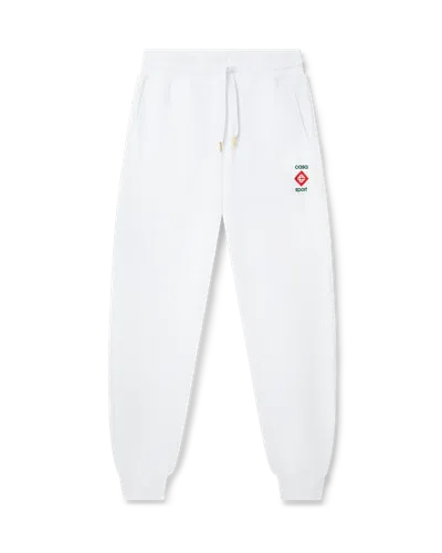 Casablanca Paris Casa Sport Logo Sweatpants In White