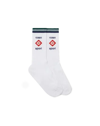Casablanca Paris Casa Sport Socks In Brown