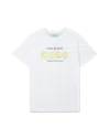 Casablanca Paris Casa Sport Tennis Balls Short-sleeve T-shirt In White