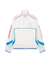 Casablanca Paris Casa Sportif Windbreaker Jacket In Gray