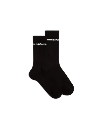 Casablanca Paris Casa Sportive Socks In White
