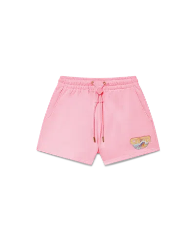Casablanca Paris Casa Surf Sweatshorts In Pink