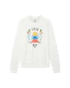 Casablanca Paris Casa Way Mountain Sweatshirt In White