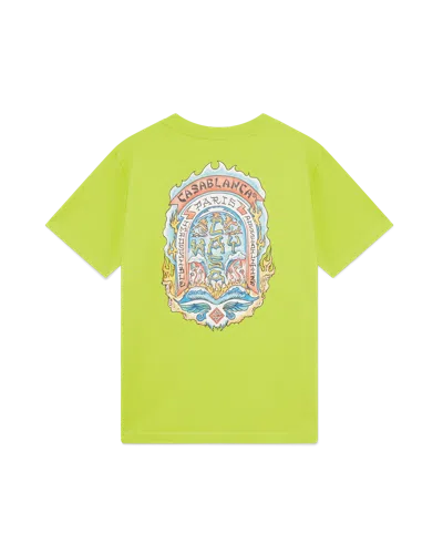 Casablanca Paris Casa Way Skate Short-sleeve T-shirt In Multi