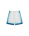 Casablanca Paris Casa Way Skate Silk Shorts In Blue In Blue