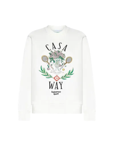 Casablanca Paris Casa Way Sweatshirt In Multi