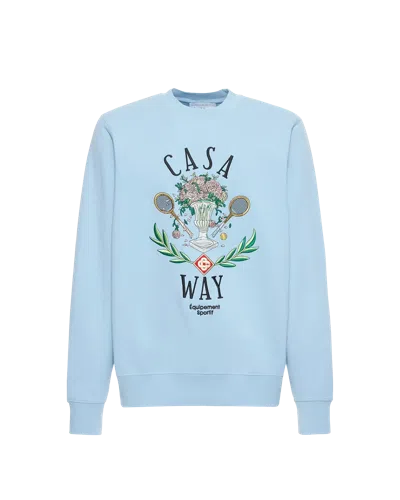Casablanca Paris Casa Way Sweatshirt In Multi