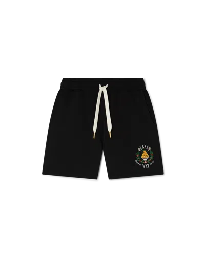 Casablanca Paris Casa Way Sweatshorts In Black