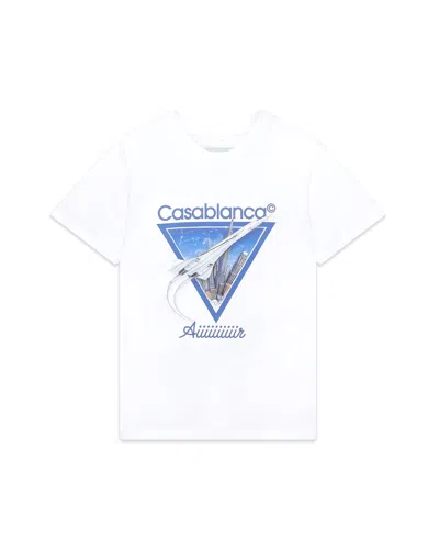 Casablanca Paris Casablanca Aiiiiir T-shirt In Multi