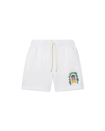 Casablanca Paris Casablanca Avenida Sweatshorts In White