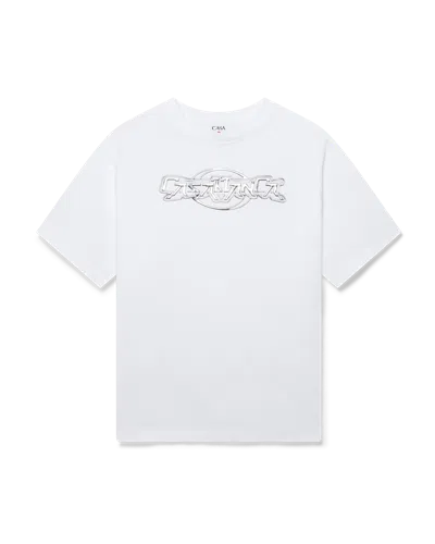 Casablanca Paris Casablanca Chrome Oversized Short Sleeve T-shirt In Multi