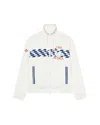 Casablanca Paris Casablanca Par Avion Tracksuit Top In Neutral