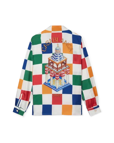 Casablanca Paris Casablanca Primary Check Shirt In Multi