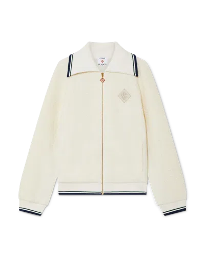 Casablanca Paris Cashmere Zip Jumper In Multi