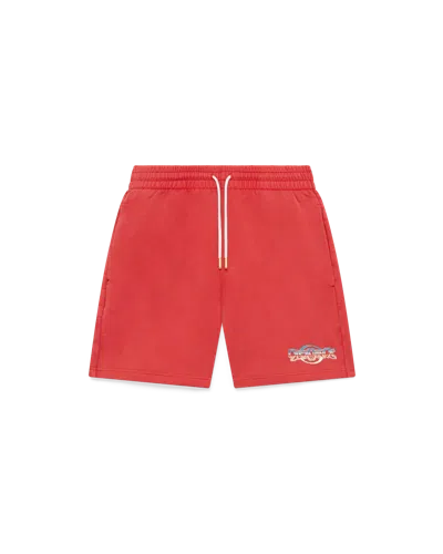 Casablanca Paris Chrome Sweatshorts In Red