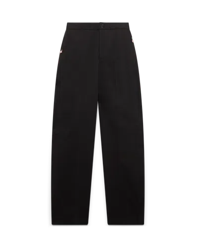 Casablanca Paris Cotton Chinos In Black