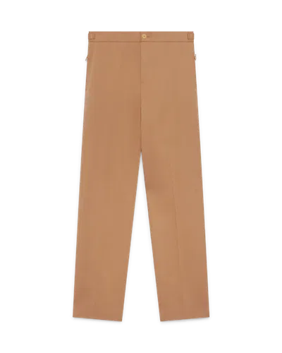 Casablanca Paris Cotton Chinos In Brown