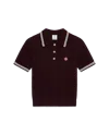 Casablanca Paris Cotton Knit Short Sleeve Polo In Multi