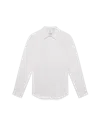 Casablanca Paris Cotton Monogram Jacquard Oxford Shirt In White