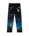 Casablanca Paris Cowboy De L'espace Straight Leg Jeans In Multi