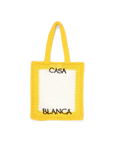 Casablanca Paris Crochet Bag By  In Multi