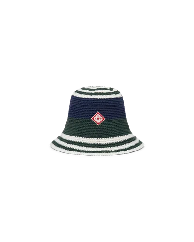Casablanca Paris Crochet Hat In Multi