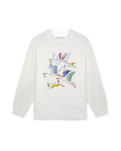 Casablanca Paris Delivering Joy Sweatshirt In Multi