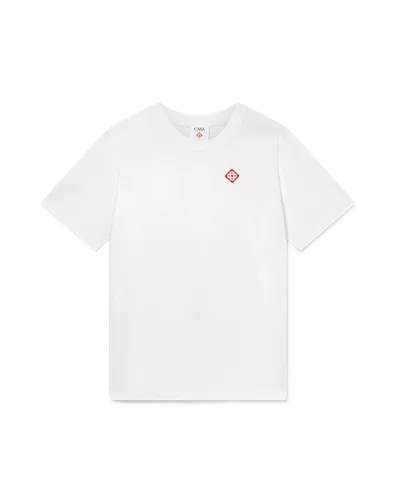 Casablanca Paris Diamond Logo Short-sleeve T-shirt In Multi