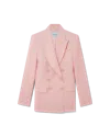 Casablanca Paris Double Breasted Jacket In Pink In Pink