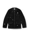 Casablanca Paris Embroidered Motif Wool Tailored Jacket In Black In Black