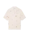 Casablanca Paris Embroidered Short-sleeve Motif Shirt In Multi
