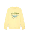 Casablanca Paris Enoshima Beach Sweatshirt In Yellow