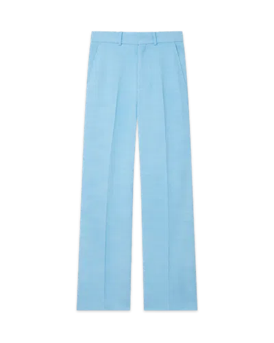 Casablanca Paris Flare Trousers In Light Blue