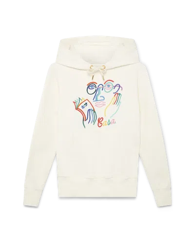 Casablanca Paris Fujita San Hooded Sweatshirt In Multi