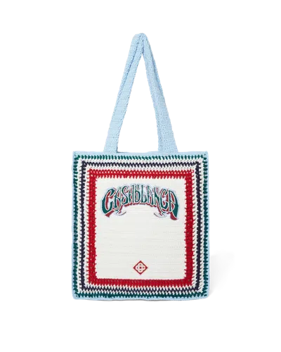 Casablanca Paris Gothic Crochet Bag By  In Multi