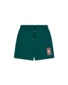 Casablanca Paris Gothic Logo Sweatshorts In Green