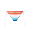 Casablanca Paris Gradient Bikini Bottom In Orange In Multi