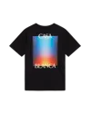 Casablanca Paris Gradient Casa Logo Short-sleeve T-shirt In Multi