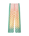 Casablanca Paris Gradient Heart Monogram Wide Leg Trousers In Multi