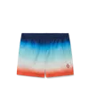 Casablanca Paris Gradient Jacquard Swim Shorts In Orange In Blue