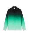 Casablanca Paris Gradient Ping Pong Jacquard Long-sleeve Silk Shirt In Multi