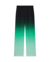 Casablanca Paris Gradient Ping Pong Jacquard Silk Trousers In Green