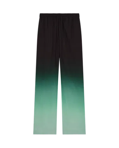 Casablanca Paris Gradient Ping Pong Jacquard Trousers In Green