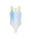 Casablanca Paris Gradient Printed Swimsuit In Multi