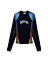 Casablanca Paris Gradient Rash Vest In Multi