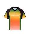 Casablanca Paris Gradient Short-sleeve Football Shirt In Multi