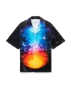 Casablanca Paris Gradient Short-sleeve Towelling Shirt In Multi